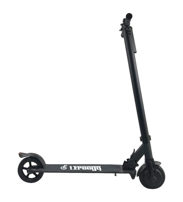 100kg Max Yük Commuting için Siyah Lastik En Güçlü 6.5 Elektrikli Scooter