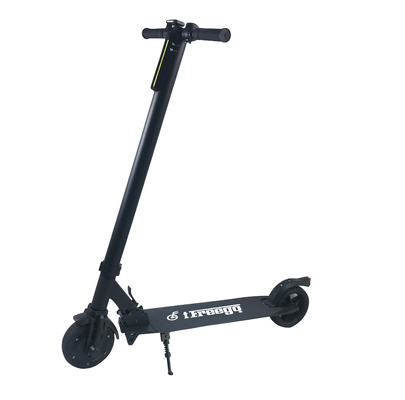 100kg Max Yük Commuting için Siyah Lastik En Güçlü 6.5 Elektrikli Scooter