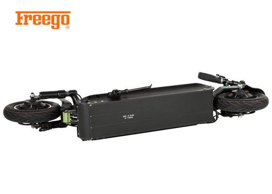 İkiz Motor Katlanabilir E Scooter, Akülü Ayak Scooterları 48V 1600W