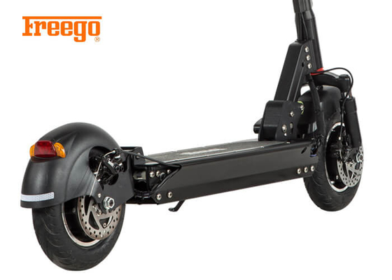 Kick Start Çift Motorlu Elektrikli Scooter 2 Tekerlekli Katlanır Süspansiyon Çatal