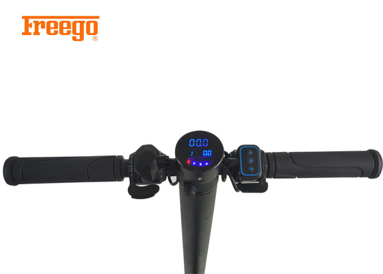 İnanılmaz Fantastik Hafif Elektrikli Kick Scooter, Yetişkin Scooter Siyah Renkli Push
