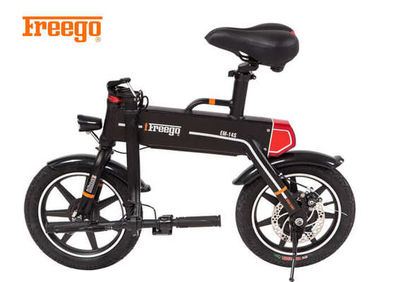Kişisel Uzun Menzilli Taşınabilir Elektrikli Bisiklet / Motorlu Katlanır Bisiklet 36 V 250 W
