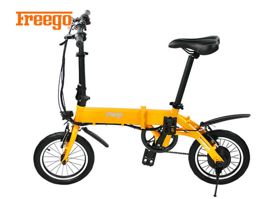 Su geçirmez Katlanır Elektrikli Scooter Bisiklet, Elektrikli Bisiklet Güçlü Yapısını Katlayın