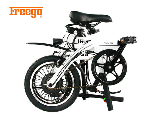 Su geçirmez Katlanır Elektrikli Scooter Bisiklet, Elektrikli Bisiklet Güçlü Yapısını Katlayın