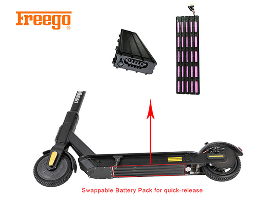 Kompakt Elektrikli Motorlu Scooter Parçaları Scooter Lityum Pil Paketi Hava Koşullarına Dayanıklı