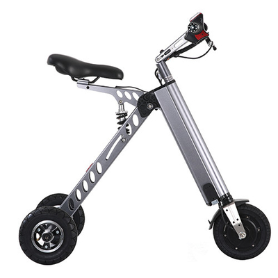 Dayanıklı 8 inç Taşınabilir E Bisiklet Elektrikli Katlanır Scooter 2 Yıl Quility Garanti