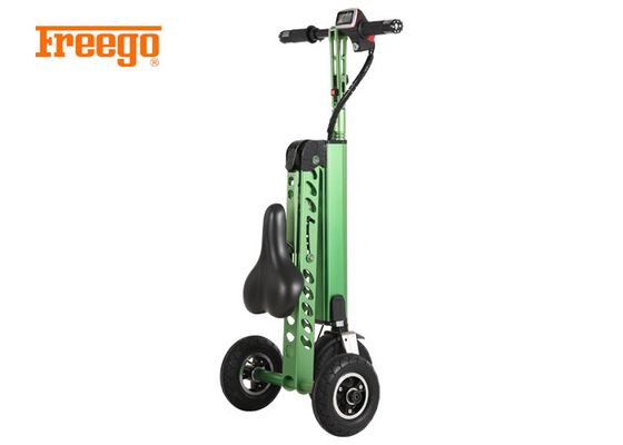 8 &quot;Pnömatik Lastik Katlanabilir Elektrikli Scooter Bisiklet Disk Fren Fırçası Motorlu Yetişkinler İçin