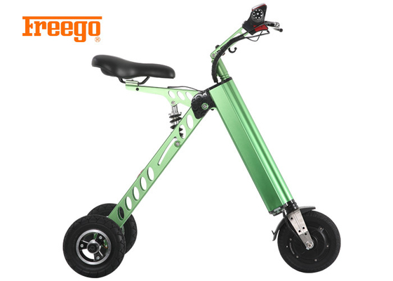 8 &quot;Pnömatik Lastik Katlanabilir Elektrikli Scooter Bisiklet Disk Fren Fırçası Motorlu Yetişkinler İçin