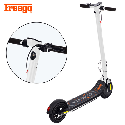 Yetişkinler İçin Alaşım Malzeme Katlama Motorlu Scooter, Stand Up Motorlu Scooter 350W Ön Motorlu