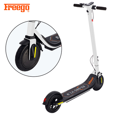 Yetişkinler İçin Alaşım Malzeme Katlama Motorlu Scooter, Stand Up Motorlu Scooter 350W Ön Motorlu