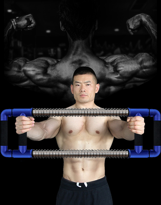 Vücut geliştirme Ev Fitness Ekipmanları Paslanmaz Çelik Göğüs Genişletici Hızlı Kurulum